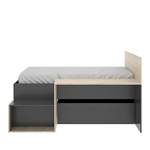 Cama con cajones